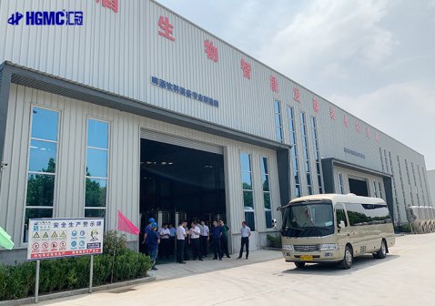 企業(yè)駐地領(lǐng)導(dǎo)蒞臨匯冠工廠指導(dǎo)工作！